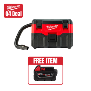 Milwaukee Tool M18 2-Gallon Wet/Dry Vacuum w/ Free Item
