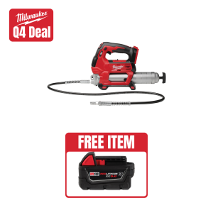 M18 CORDLESS 2-SPEED GREASE GUN w/ FREE ITEM