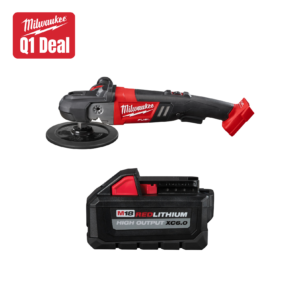Milwaukee Tool M18 FUEL 7” Variable Speed Polisher w/ FREE Item