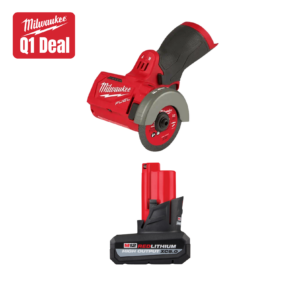 Milwaukee Cut Off Tool w/ FREE 5.0 High Output Battery